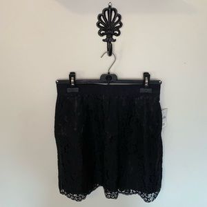 Black lace skirt - Joe Fresh (NWT)